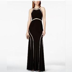 Xscape  Halter Style Evening Gown, Size 4